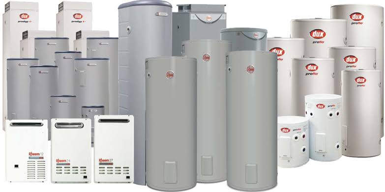 Range of residential hot water systems and storage tanks available in Bribie Island