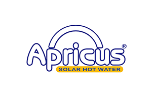 Apricus solar hot water logo for hot water systems in Bribie Island