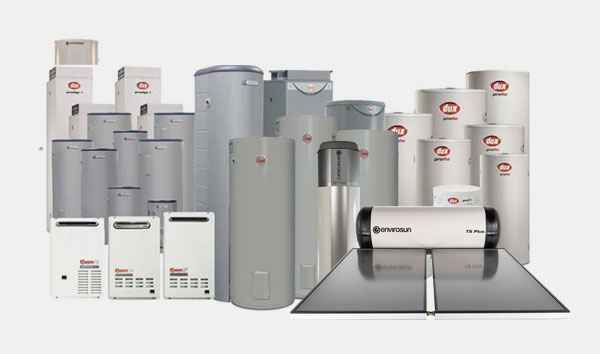 Range of residential hot water systems and heaters available in Bribie Island