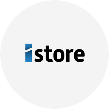 iStore logo related to hot water systems, suitable for Bribie Island services